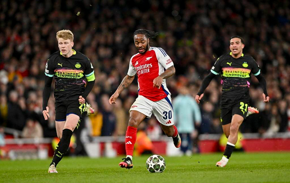 阿森纳险胜巴黎，楚阿梅尼状态火热