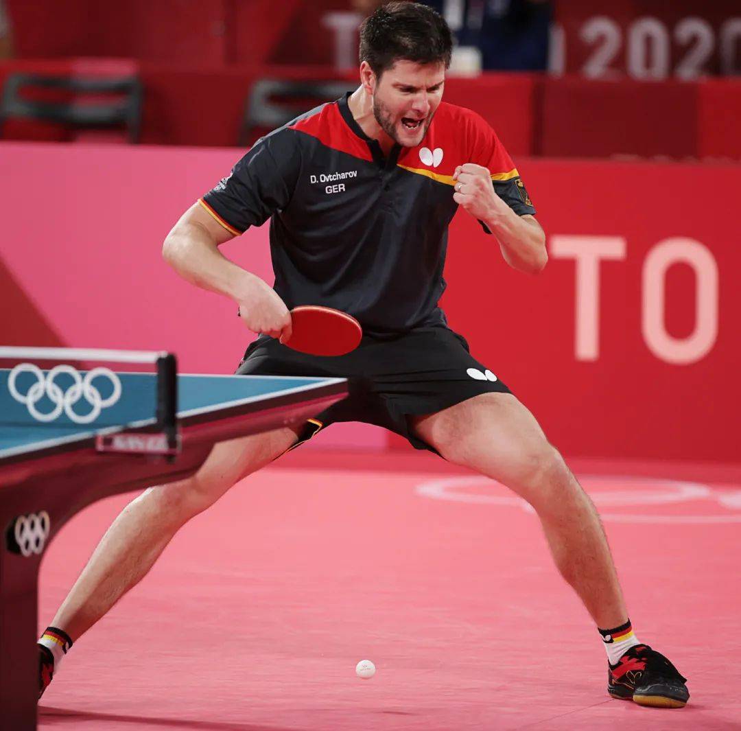 德国乒乓球队碾压英国乒乓球队，奥恰洛夫高光表现
